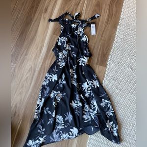 Bcbg Floral Halterneck Dress